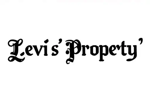 "Levi's Property" tattoo design idea