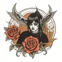 submissive slave tattoo design idea