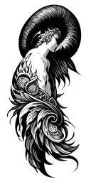 Aries, Gemini, Aquarius, samoan sleeve tattoo design tattoo design idea