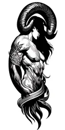 Aries, Gemini, Aquarius, samoan sleeve tattoo design tattoo design idea