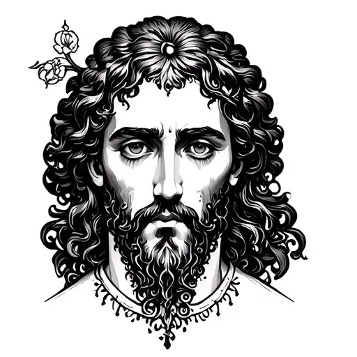 saint jude tattoo design idea