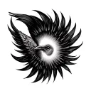 mauri kiwi bird tattoo design idea