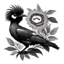 mauri kiwi bird tattoo design idea