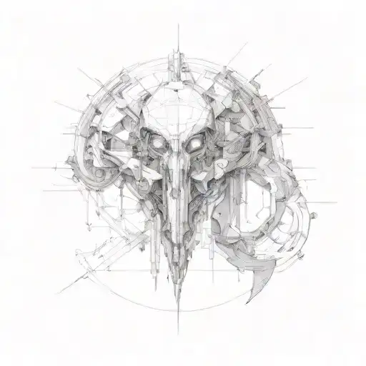 cybersigilism tattoo design idea