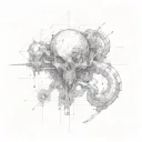 cybersigilism tattoo design idea