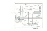 docks tattoo design idea