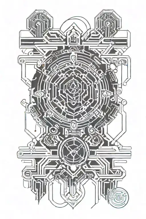 Mind body soul tattoo design idea