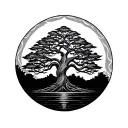 Bodhi Tree tattoo design idea