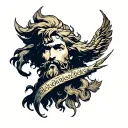 Odysseus tattoo design idea