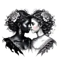 Gemini Twins tattoo design idea