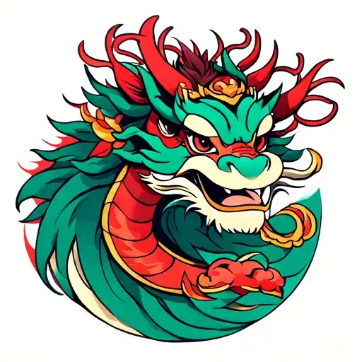Mushu mulan tattoo design idea