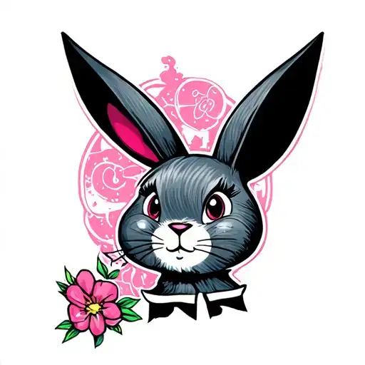 playboy bunny tattoo design idea