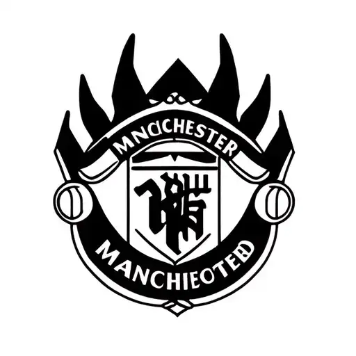 Manchester united small devil tattoo  tattoo design idea