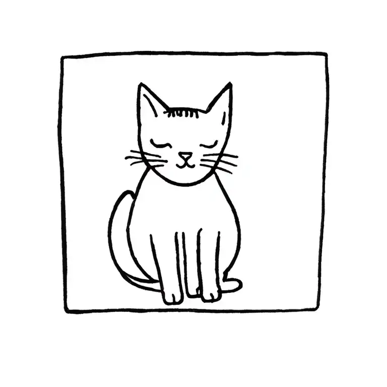 tortoiseshell cat colours tattoo design idea