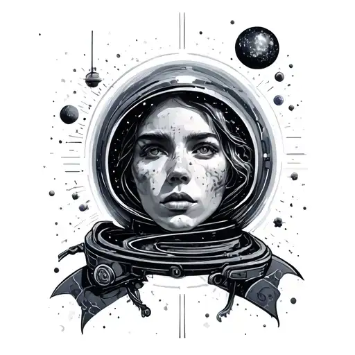 Interstellar tattoo design idea