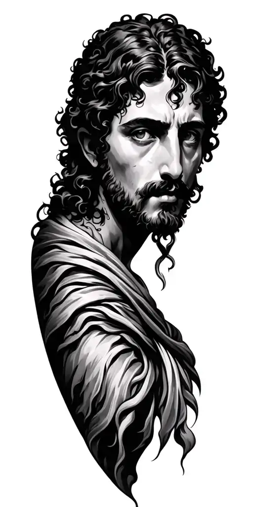 old testament story tattoo design idea