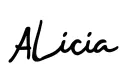 "Alicia " tattoo design idea