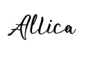 "Alicia " tattoo design idea