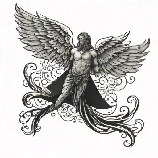 seraphim tattoo design idea