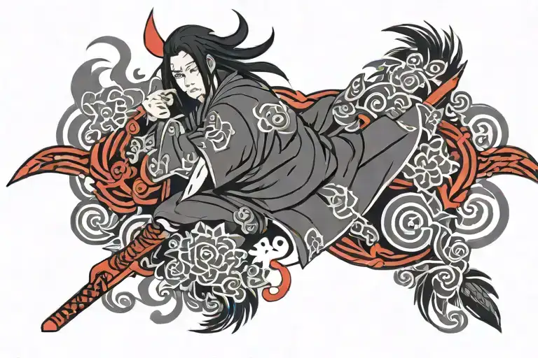 Itachi Uchiha tattoo design idea