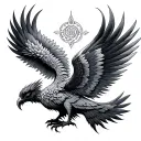 Garuda tattoo design idea