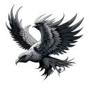 Garuda tattoo design idea