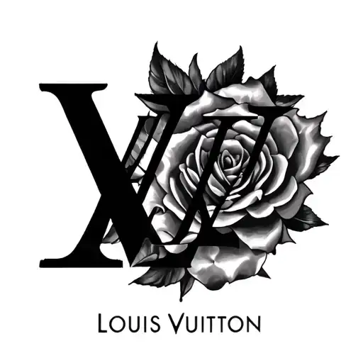 Louis Vuitton tattoo design idea