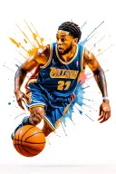 basket ball tattoo design idea