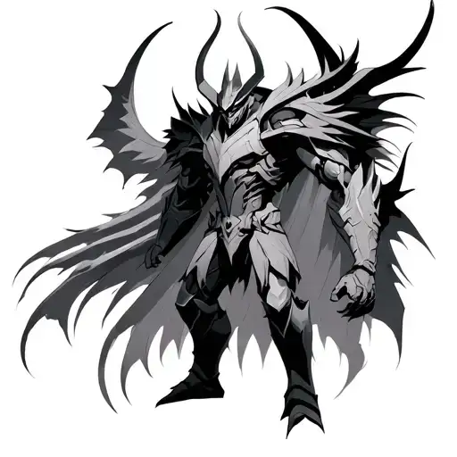 mordekaiser and aatrox tattoo design idea
