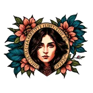 serenity courage wisdom tattoo design idea