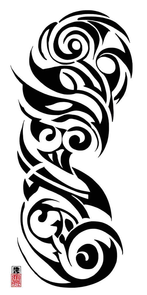 Taiwanese tattoo design idea