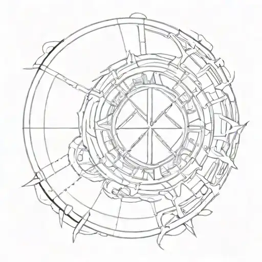 BMW logo tattoo design idea