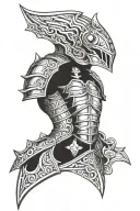 armor tattoo tattoo design idea