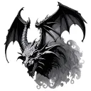 gothic architecture gargoyle  tattoo design idea