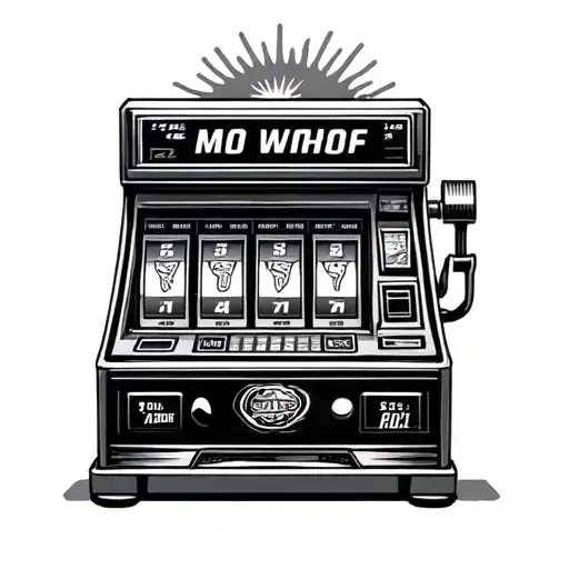 Slot Machine tattoo design idea