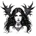 Lilith tattoo design idea