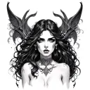 Lilith tattoo design idea