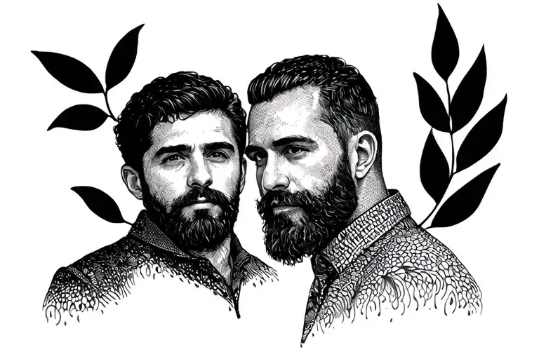 father son uncle tattoo tattoo design idea