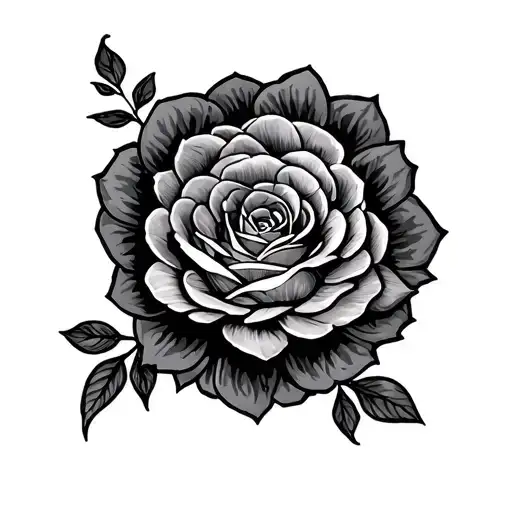 Birthday Month tattoo design idea