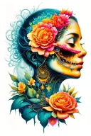 dissociation tattoo design idea