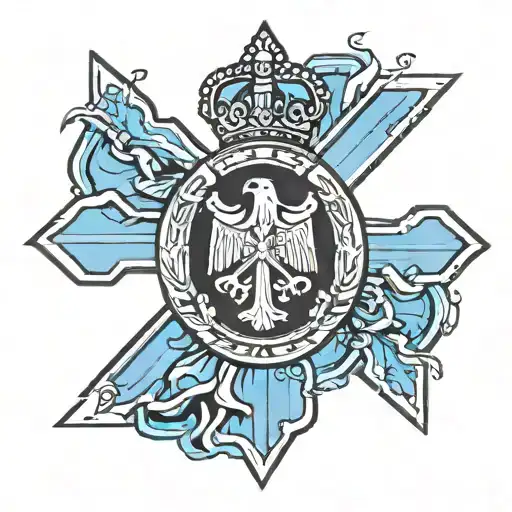 germany ss regiment tattoo design idea