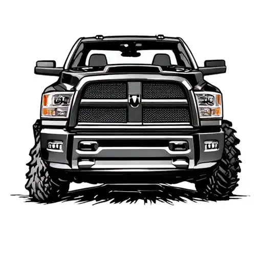 Dodge Ram tattoo design idea