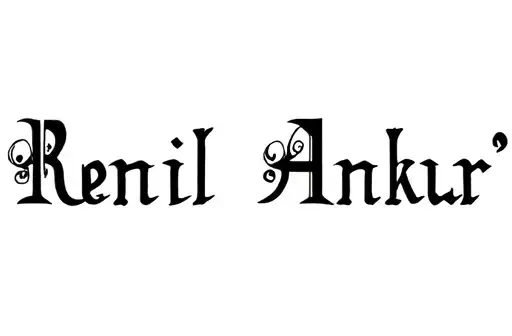 "Renil Ankur" tattoo design idea