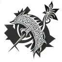 Justin tattoo design idea