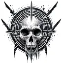 Labyrinth tattoo design idea