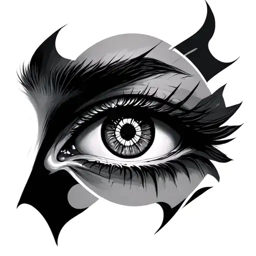 3rd Eye tattoo design idea