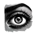 3rd Eye tattoo design idea