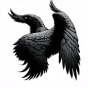 Navy Wings tattoo design idea