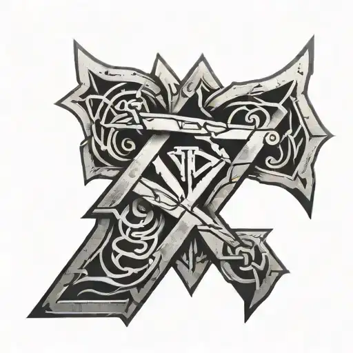 Bind Rune tattoo design idea