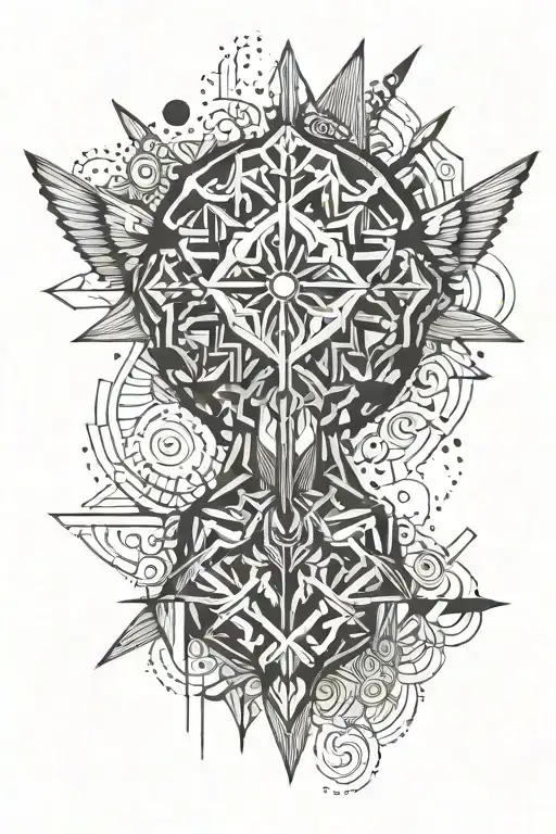 Fortune Favors the Bold tattoo design idea